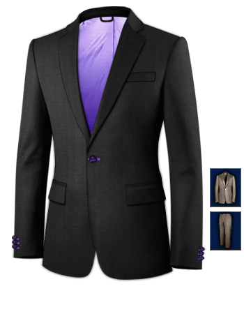 Stylische Coole Anz�ge with 1 Button, Single Breasted