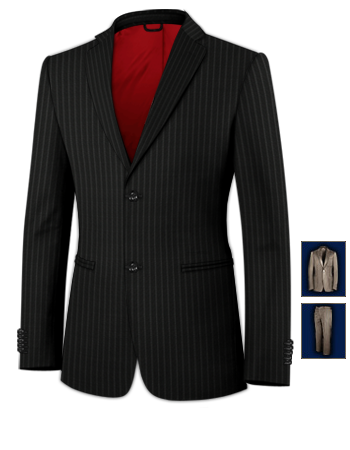 Hochzeitsanzug Nach Ma�� with 2 Buttons, Single Breasted