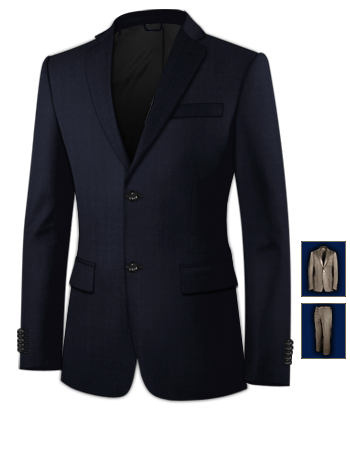 Massanz�ge K�ln with 2 Buttons, Single Breasted