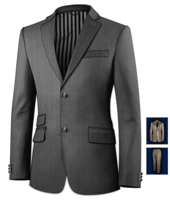 Massschneiderei Aachen with 2 Buttons, Single Breasted