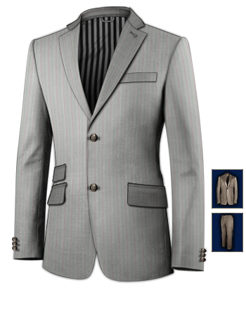 Ma�� Anzug Halle with 2 Buttons, Single Breasted