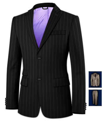 Anzug Ma��anfertigung with 2 Buttons, Single Breasted