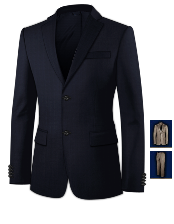 Anzug Anfertigen Lassen with 2 Buttons, Single Breasted