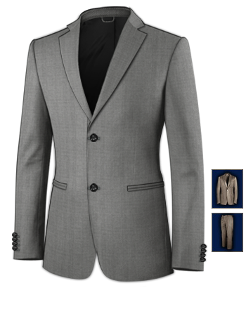 Anzug Nach Ma�� with 2 Buttons, Single Breasted