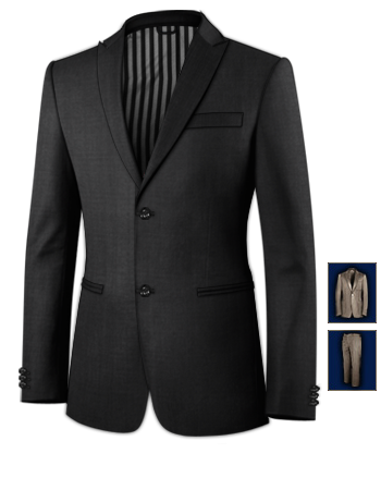 Herrnanzug with 2 Buttons, Single Breasted