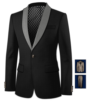 Anzug Rosa with 1 Button, Single Breasted