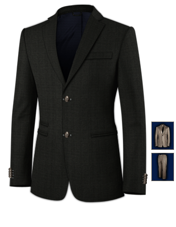 Ma��anzung with 2 Buttons, Single Breasted