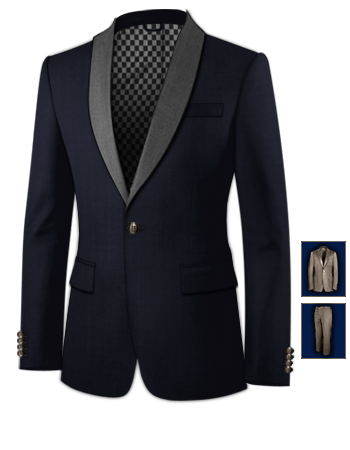 Stoffauswahl Anzug with 1 Button, Single Breasted