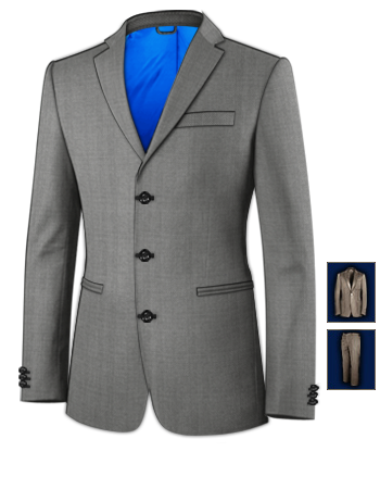 Anzug Konfektionsgr���e 74 with 3 Buttons, Single Breasted
