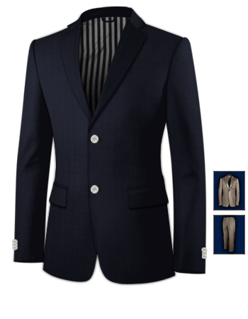 De Luxe Herrenmode with 2 Buttons, Single Breasted