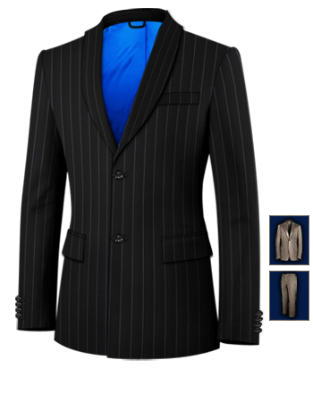 Masskonfektion Berlin with 2 Buttons, Single Breasted