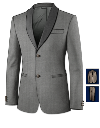 Abiballanzug with 2 Buttons, Single Breasted