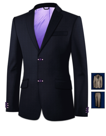 Ma��anzung Wien with 2 Buttons, Single Breasted