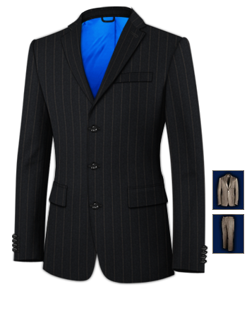 Mass Anzug Augsburg with 3 Buttons, Single Breasted