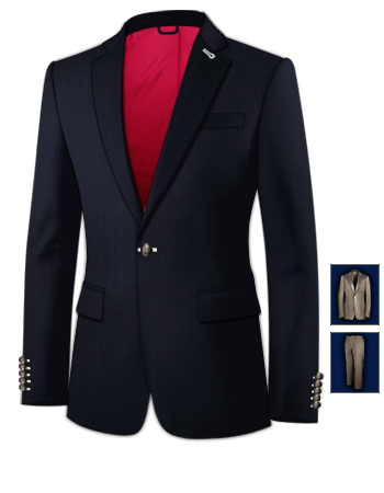 Z�rich M�nnermode Massanz�ge with 1 Button, Single Breasted