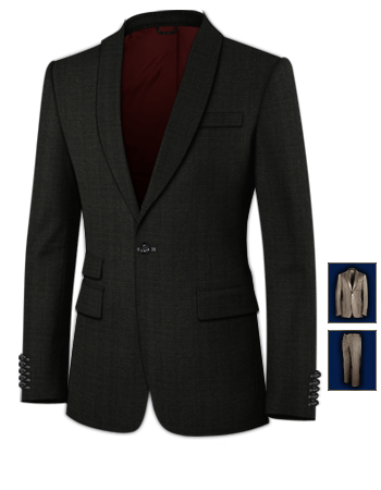 Massanz�ge Salzburg with 1 Button, Single Breasted