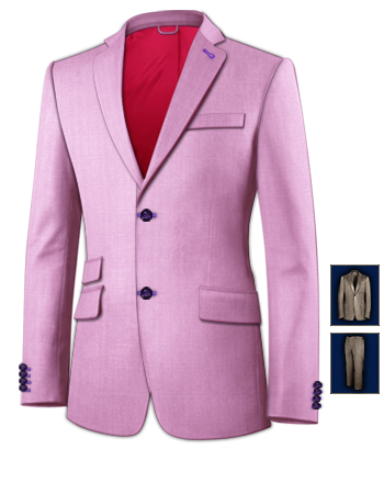 Slim Fit Anz�ge with 2 Buttons, Single Breasted