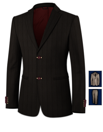Herren Sakko Selber Ma�� Nehmen with 2 Buttons, Single Breasted