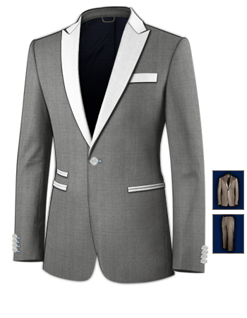 Masskonfektion with 1 Button, Single Breasted