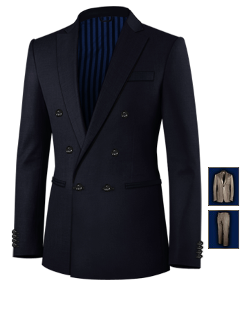 Kleidung Und Accessoires Herrenmode Anz�ge with 6 Buttons, Double Breasted (1 To Close)