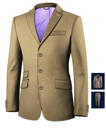 Mannheim Ma��kleidung with 3 Buttons, Single Breasted