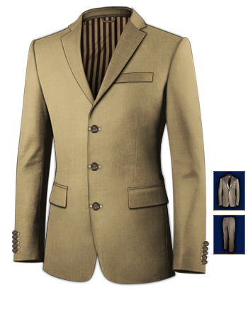 Br�utigam Mafia with 3 Buttons, Single Breasted