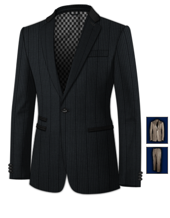 Herrenmode Anz�ge 110 with 1 Button, Single Breasted