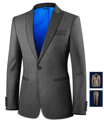 Damenmode Anz�ge Kombinationen 40 with 1 Button, Single Breasted