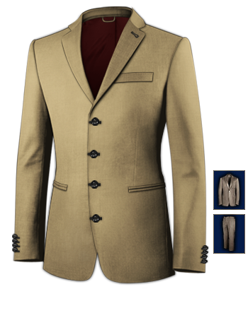 Damenmode Anz�ge Und Kombinationen 38 Neu with 4 Buttons, Single Breasted