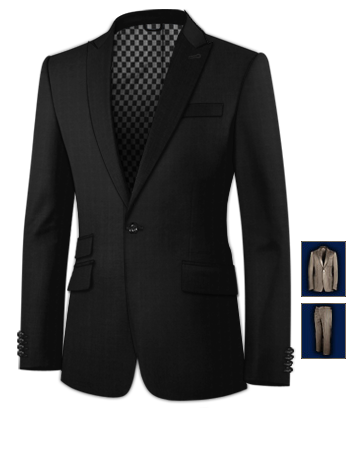 Oxford Style Ma��anz�ge with 1 Button, Single Breasted