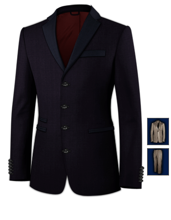 Ma��anzug Tailor with 4 Buttons, Single Breasted