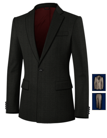 Feine Anz�ge with 1 Button, Single Breasted