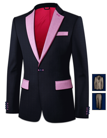 Hochwertige Anz�ge with 1 Button, Single Breasted