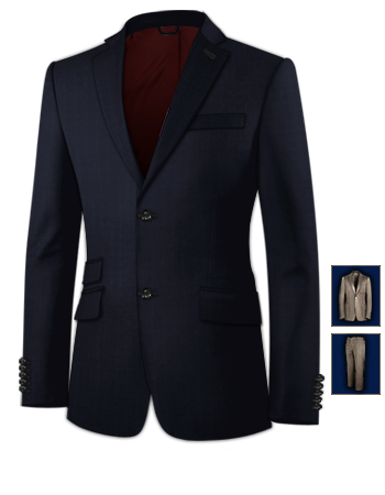 Mode Anzge Und Blazer Fr Herren Grn with 2 Buttons, Single Breasted