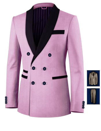Anz�ge Billiger Kaufen with 6 Buttons, Double Breasted (2 To Close)
