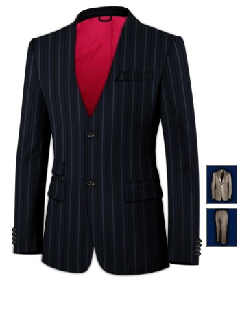 Ma��anzug Hannover with 2 Buttons, Single Breasted