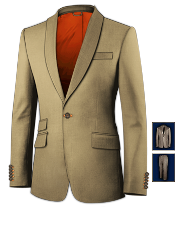 Anz�ge Anfertigen with 1 Button, Single Breasted
