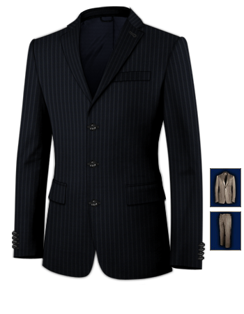 Anz�ge Stone with 3 Buttons, Single Breasted