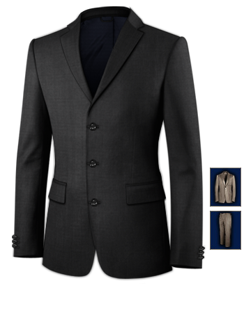 Herrenmode Anz�ge 94 Einreiher with 3 Buttons, Single Breasted