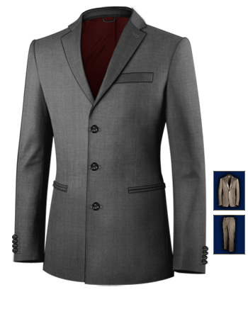 Herrenmode Anz�ge 54 Neu with 3 Buttons, Single Breasted