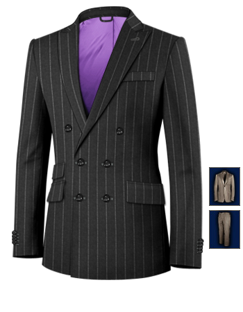 Ma��anzug Frauen with 6 Buttons, Double Breasted (2 To Close)