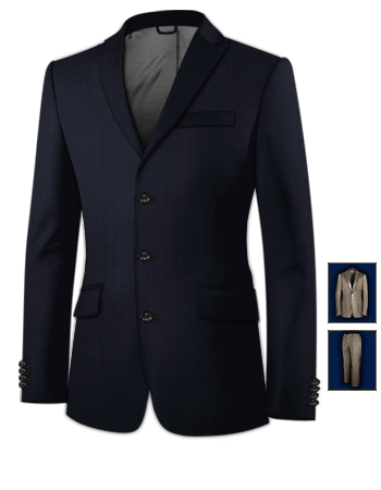 Ma��anzug 24 with 3 Buttons, Single Breasted