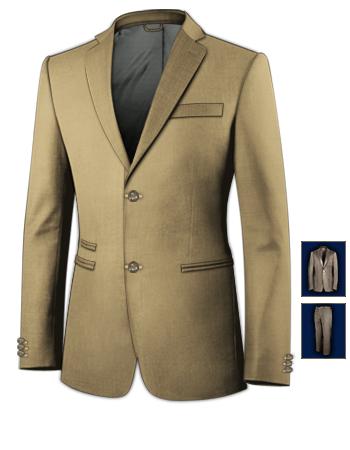 Ma��anzug Korea with 2 Buttons, Single Breasted