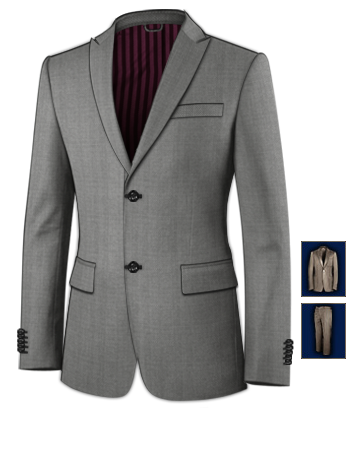 Massanzug K�ln with 2 Buttons, Single Breasted