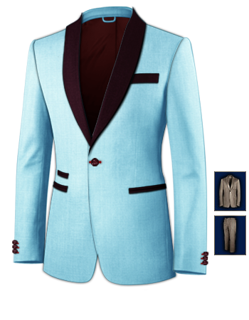 Mode Anzge Und Blazer Fr Herren with 1 Button, Single Breasted