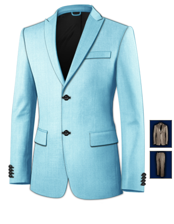 Made To Measure Suits with 2 Buttons, Single Breasted